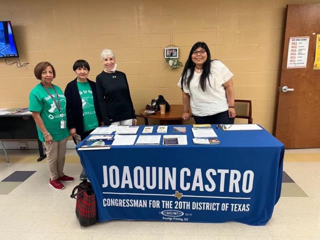 Rep. Castro's Staff at Office Hours