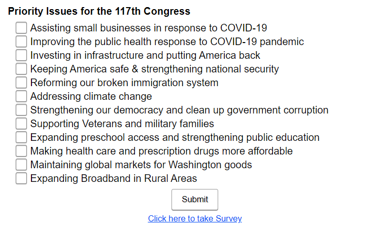 Health Care Policy Priorities for 117th Congress