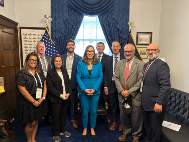 IMG_1717.jpg Rep. McBride and the Jewish Federation of Delaware.