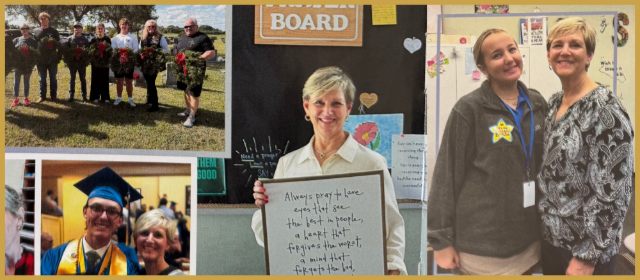 Mrs. Shevak's yearbook dedication page